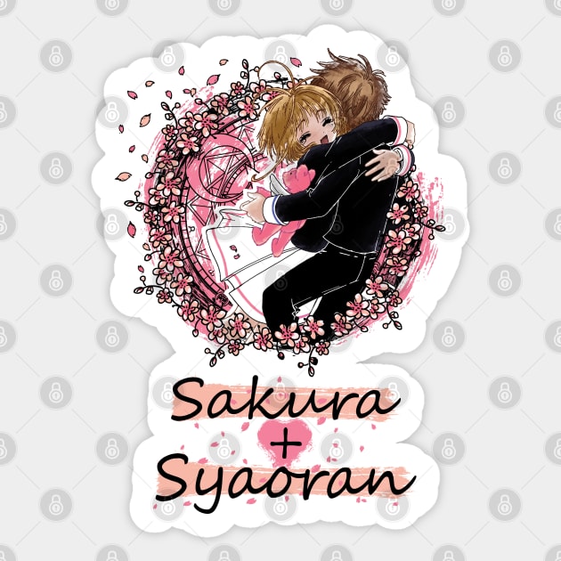 Sakura+Syaoran Sticker by FallingStar